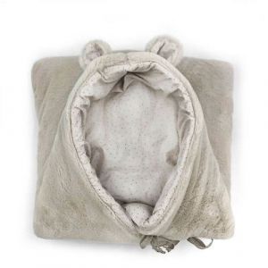BABYSHOWER - Nid d'Ange Teddy Soft Beige Fleece