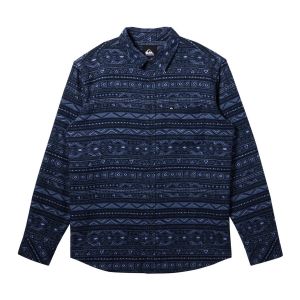 Quiksilver Classic - Chemise en flanelle pour Gar&ccedil;on 8-16 Noir - Taille 14