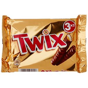 Image de Twix Paquet de 3 barres chocolat&eacute;es 150 g
