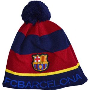 Fc Barcelone Bonnet Pompon Bar&ccedil;a- Collection Officielle Taille Adulte Homme