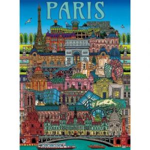 Gibsons Puzzle 500 pièces : Paysage urbain de Paris