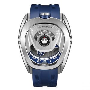 Montre Homme Tsar Bomba Reactor Collection Interchangeable watches - TB8213A03 Bracelet Caoutchouc Bleu