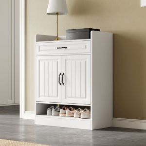 Desserte de cuisine &agrave; roulettes, table de bar pliante avec 3 tiroirs, armoire, 120x45/75x92 cm, Motif &agrave; carreaux, naturel