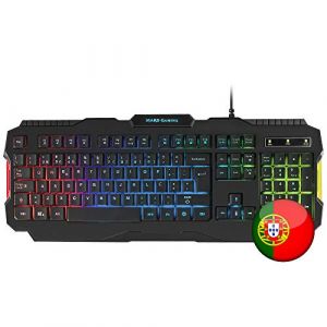 Image de Marsgaming Mars Gaming MRK0PORTU clavier USB QWERTY Anglais, Portuguais Noir - Claviers (Avec fil, USB, Clavier mécanique, QWERTY, LED RGB, Noir)