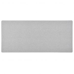 VidaXL Tapis de couloir Gris clair 50x100 cm