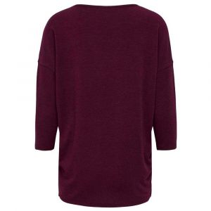 Only ONLGLAMOUR 3/4 Top JRS Noos Sweater, Vin, L Femme