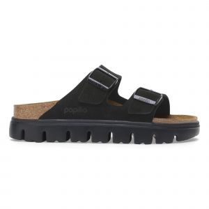 Birkenstock Mules femme Arizona Platform Suede Leather