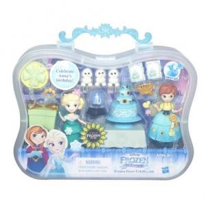 Hasbro La Reine des Neiges : l'anniversaire d'Anna - Mini-poupées instants magiques