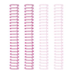 We R Memory Keepers Cinch Wires 5/8" 4PK Pink Lot de 4 câbles de Serrage Rose 1,5 cm, Set de 3 Pièces