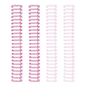 We R Memory Keepers Cinch Wires 5/8" 4PK Pink Lot de 4 câbles de Serrage Rose 1,5 cm, Set de 3 Pièces