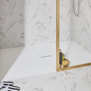 Villeroy & Boch Squaro Infinity Receveur de douche rectangulaire, UDQ1690SQI2V-RW,