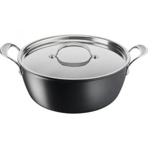 Tefal Jamie Oliver H9125444 Big Batch Poêle à frire antiadhésive Passe au four Induction Anodisation dure 30 cm