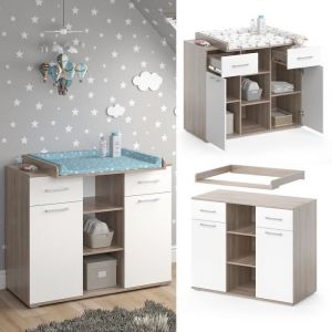 Commode à langer Leonie, Sonoma, 113 x 109 cm, Vicco