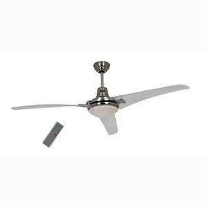 Casafan Mirage BN-WE - Ventilateur de plafond 142 cm 3 pales lumineux