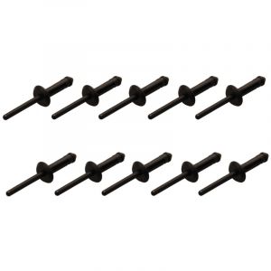 BGS Technic 8463-2 Bgs Jeu De Rivets En Plastique Pour 8463, 5,0 X 17,2 Mm, 10 Pièces