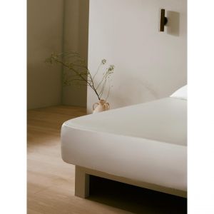 Drap Housse en Soie s Sans Couture