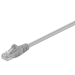 Goobay Câble patch CAT 5e, U/UTP, gris 2 m
