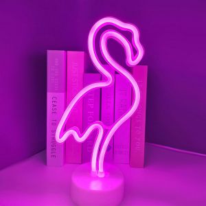 Lampe néon Flamingo - Rougier&Plé