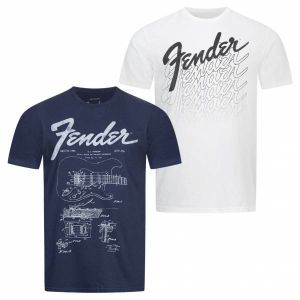 FENDER Hommes T-shirt Lot de 2 POMPK409MUL