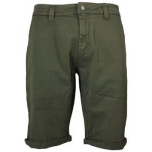 Bill Tornade Bermuda En Coton Chino Avec Revers Homme