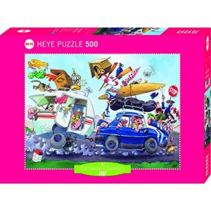Heye Puzzle 500 pièces : Cartoon Classics : En vacances