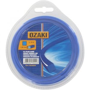 Gardy Parts Coque fil nylon carré OZAKI - Longueur: 15m, Ø: 2,00mm