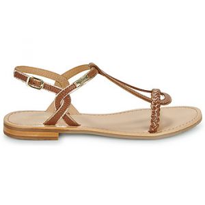 Les Tropéziennes par M. Belarbi Sandales HAPPY Marron - Taille 36,37,38,39,40,41