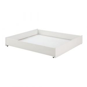 Tiroir de Rangement pour Lit 140x190cm Coloris Blanc - EMORI - ALTOBUY