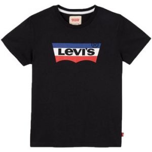 Image de Levi's T-shirt enfant nn10147 batflag Noir - Taille 8 ans,10 ans,12 ans,14 ans,16 ans