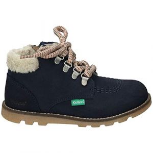 Kickers Bottes neige enfant Nonohook bleu - Taille 20,21,22,23,24,25