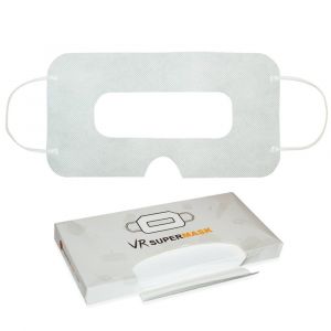 Tiger Masque jetable hygiénique de protection pour casque de réalité virtuelle, la boite de 50.