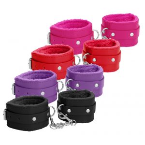 Image de Shot Toys Hard Girly Menottes De Poignet Plush Violet Ouch!