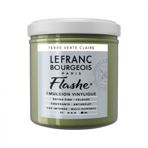 Lefranc & bourgeois Peinture vinylique extra-fine Flashe 125 ml 880 Terre verte clair O ***