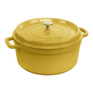 Staub Cocotte en fonte 26 cm, Rond(e), Citron