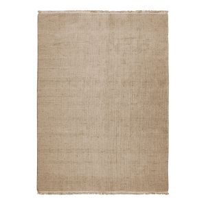 Thedecofactory Tapis en jute et coton avec franges natural 160x230