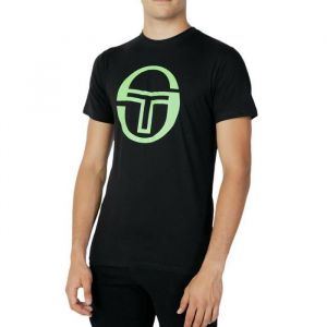 Sergio Tacchini Big Logo Fluo TS, Black Acid, Medium