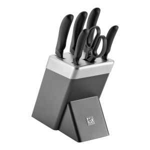 Zwilling Style 7-pcs, Set de blocs de couteaux, Anthracite