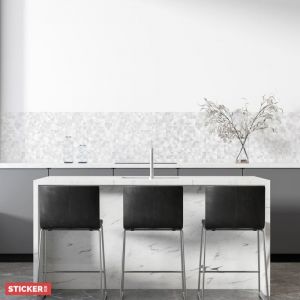 Cr&eacute;dence Adh&eacute;sive Fa&iuml;ence Triangle 300 x 60 cm