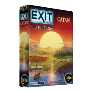 Iello Jeu d'escape game Exit : Cap sur Catan