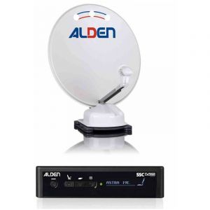 Alden Pack Orbiter Parabole Automatique 65cm + Pointeur Module SSC