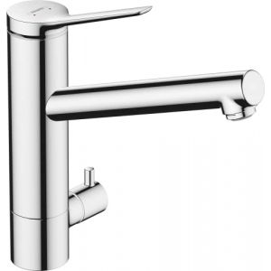 Image de Hansgrohe Zesis M33 Mitigeur de cuisine 200 avec robinet d’arrêt de l'appareil 1 jet, chromé, 74808000