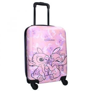 Vadobag Valise à roulettes enfant - Lilo & Stitch - Souple - 2 roulettes - Format intermédiaire