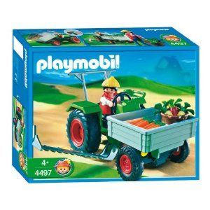 Image de Playmobil 4497 - Fermier et sa faucheuse