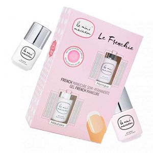 Le mini macaron Kit Semi Permanent Le Frenchie - Coffret Vernis à Ongles - 2 x 5 ml