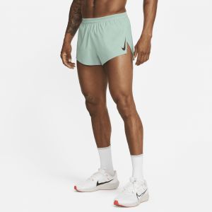 Image de Nike Short de course avec sous-short intégré 5 cm AeroSwift pour homme - Vert - Taille L - Male