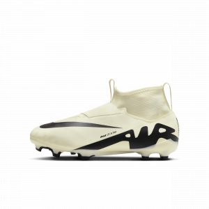 Image de Nike Chaussure de foot montante &agrave; crampons multi-surfaces Jr. Mercurial Superfly 9 Academy pour enfant/ado - Jaune - Taille 38 - Unisex