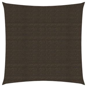 Voile toile d'ombrage parasol 160 g/m² PEHD 2,5 x 2,5 m marron 02_0009132