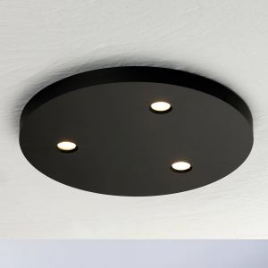 Bopp Close Plafonnier LED, 3 sources de lumière, rond, 92360300,
