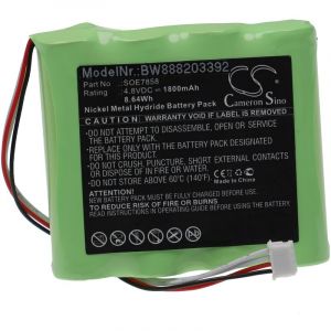 Image de Vhbw Batterie compatible avec Soehnle 7858 balance vétérinaire (1800mAh, 4,8V, NiMH)