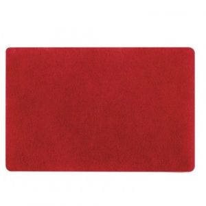 Spirella Tapis de bain - Fino - Rouge - 60X90 cm